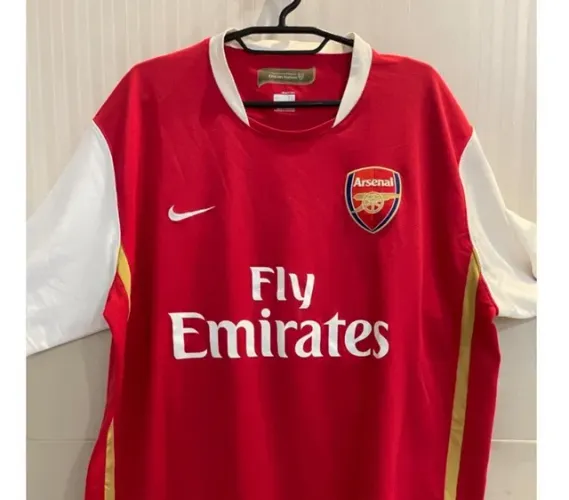 Belíssima Camisa Nike Arsenal I 2006-08 GG Original