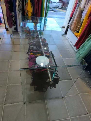 Mesa de Vidro para Loja