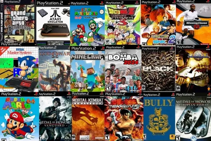 Jogos Playstation 2 5 cada