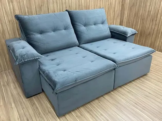Sofá retrátil e reclinável 2,00m SUPER OFERTA !! A334M