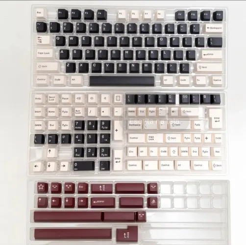 Keycaps, teclas para teclado mecânico, Double Shot em Pbt