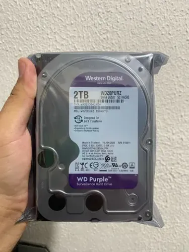 HD 2tb wester digital purple / ideal para dvr intelbras