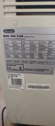 Ar condicionado portátil Delonghi