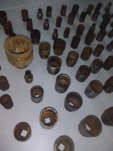 Jogo de Soquetes Bits, soquetes estriados, pitos, cromo vanadium (puro aço), mais de cem