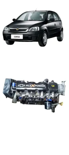 Motor Parcial Gm Corsa Onix Prisma Celta 1.0 8v 2006 A 2014