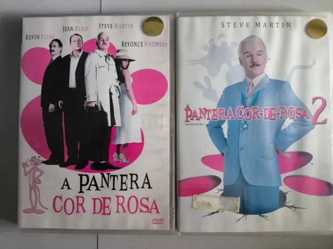 DVDs A Pantera Cor de Rosa 1 e 2