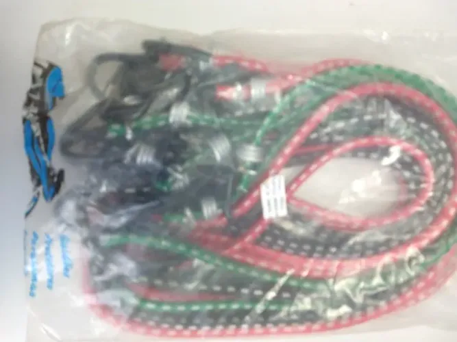 Pacote Elastico para BagaGeiro c/10 Cores Sortidas 1,00Metro