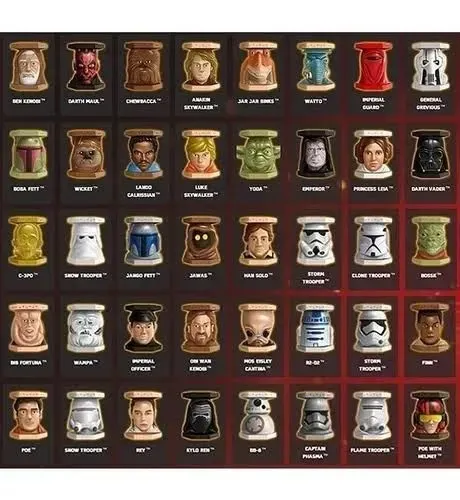 Coleção Abatons Star Wars 