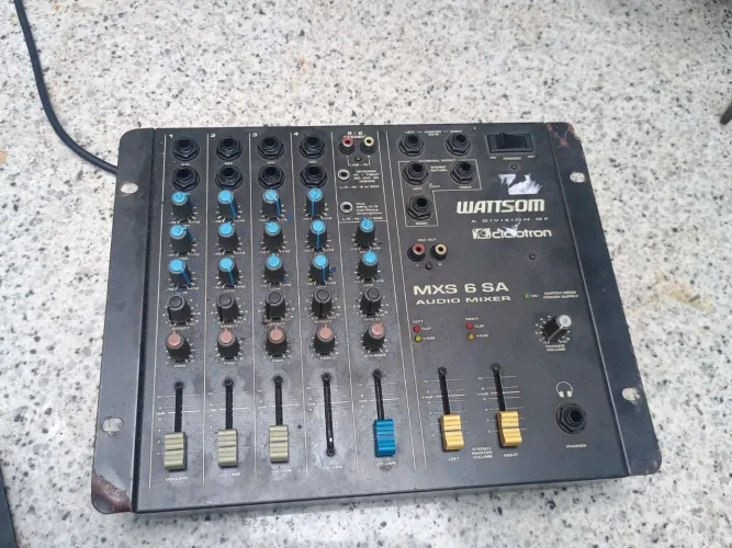 MESA DE SOM - WATTSOM - MXS 6SA