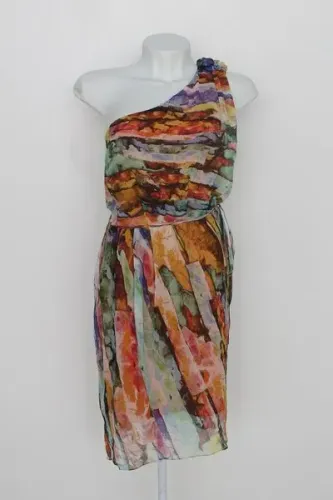 Vestido Sacada feminino estampado -  Tam P