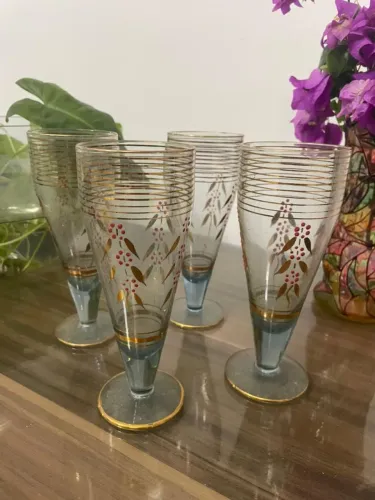 Copos vintage ornamentado ...