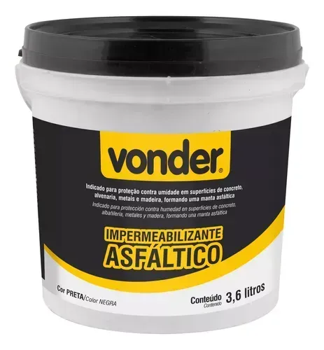 Impermeabilizante Asfáltico Manta Liquida Veda Laje 3,6 L
