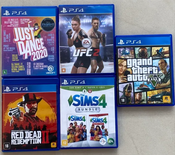Jogos de Ps4 