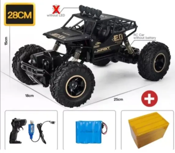 Carro de Controle Remoto Off-Road 4x4 28cm