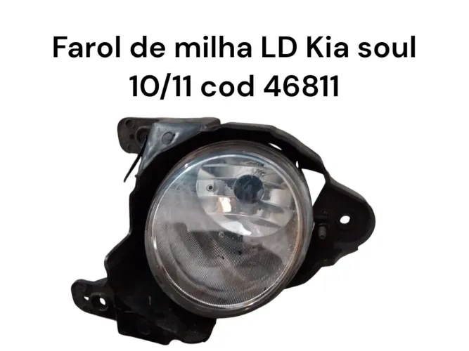 Farol de milha LD Kia Soul 10/11