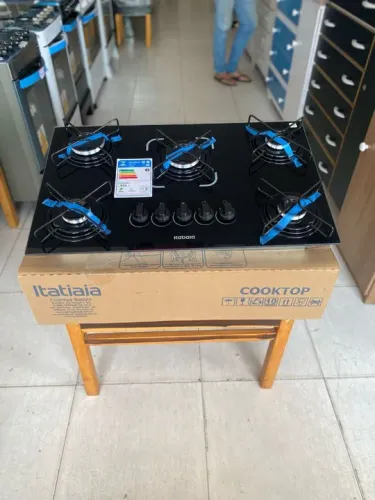 Cooktop Itatiaia 5 Bocas Preto