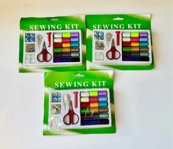 MINI KIT DE REPARO RÁPIDO DE COSTURA SEWING KIT ! 