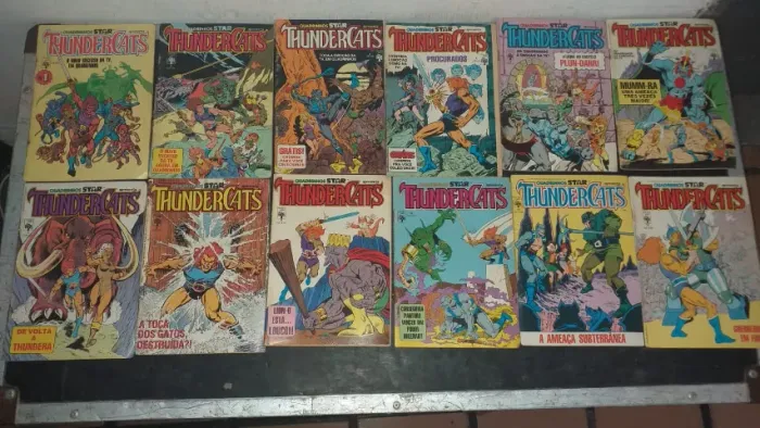Quadrinhos Thundercats Editora Abril Anos 80 ( 90 Reais Cada Revista )
