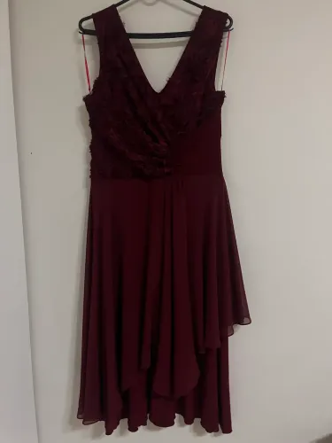 Vestido de festa marsala M