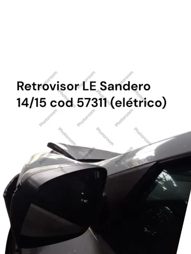 Retrovisor LE Sandero 14/15 elétrico
