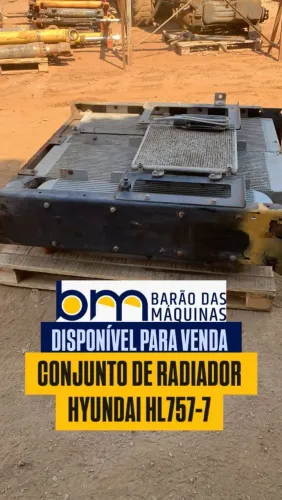 CONJUNTO DE RADIADOR HYUNDAI HL757-7