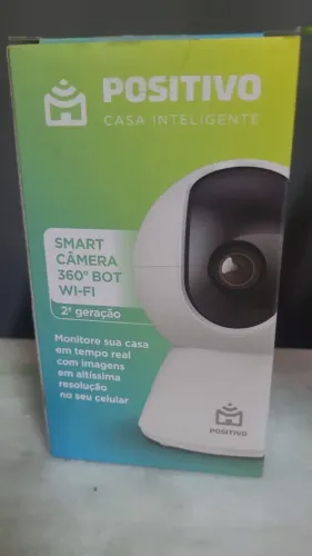 Smart Câmera Bot Wi-Fi 360° Positivo Casa Inteligente 2ª Geração