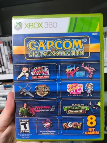 Capcom Digital Collection Xbox 360 (capa reimpressa)