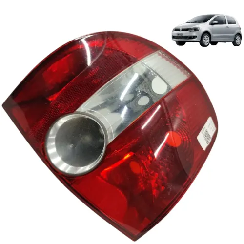 Lanterna Traseira Esquerda Vw Fox 2009 2008 2007 2006 2005 - Esquerdo/motorista - Vermelha
