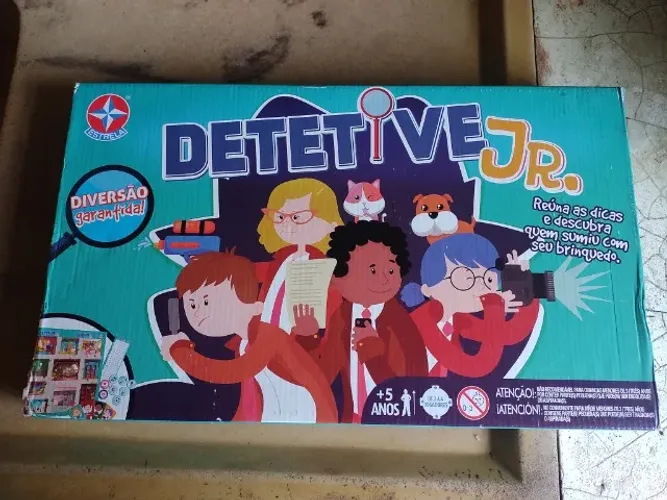 Jogo Detetive Jr - Brinquedo Completo da Estrela