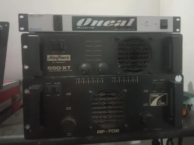 Amplificador times one RF 702 mais 550xt