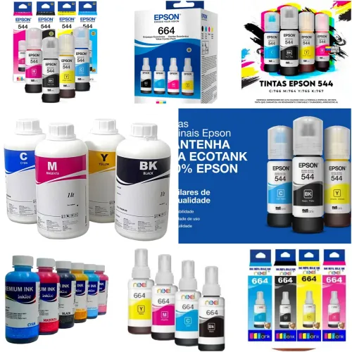 TINTAS PARA TODOS OS MODELOS DE IMPRESSORAS