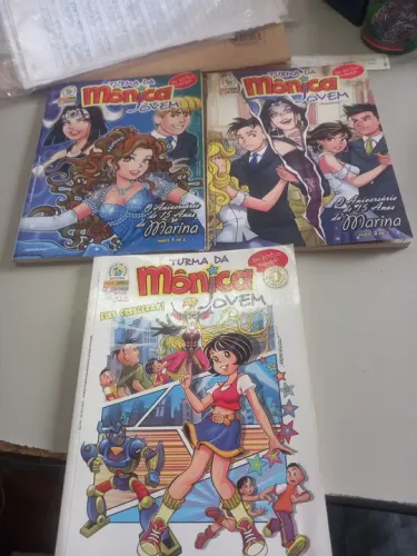 Turma da Mônica Jovem - 3 revistas