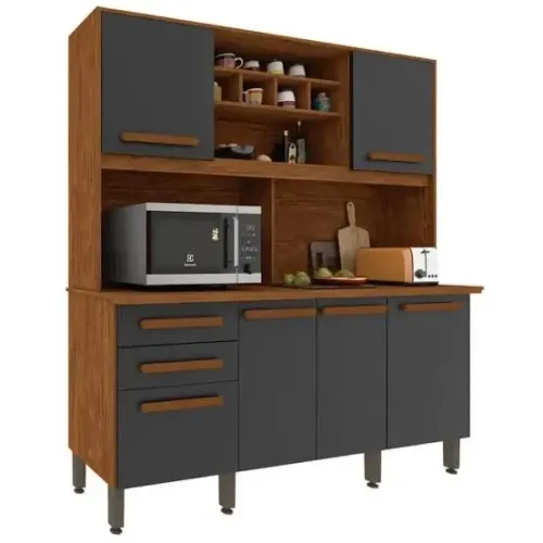 Armário de cozinha de chão Luna 162Cm ENTREGA HOJE !!!