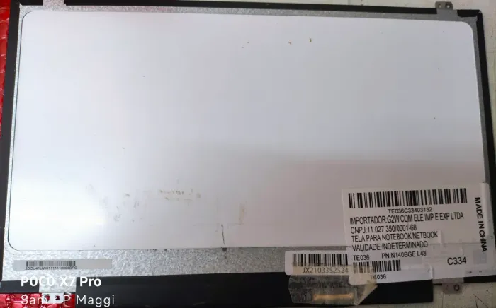Telas Notebook 30 e 40 pinos