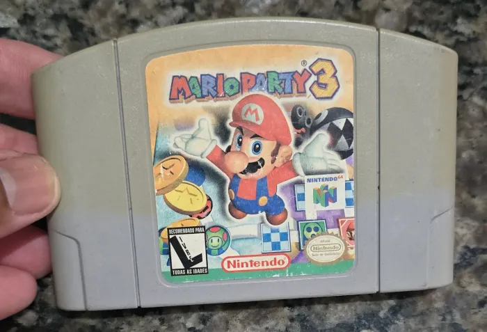 Mario Party 3 e Pokémon snap originais Nintendo 64