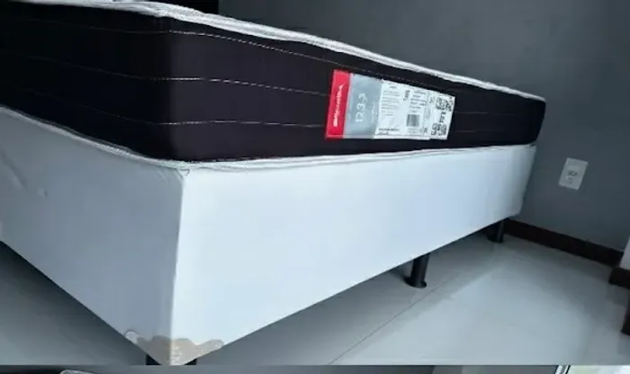 Cama de Casal + Base (Ortobom)