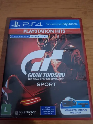 JOGO GRAN TURISMO SPORT PS4