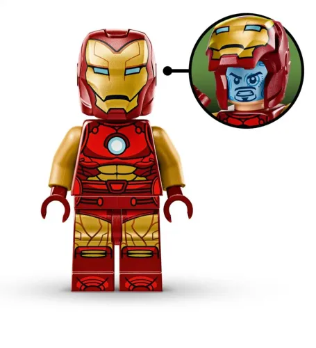 Homem de ferro lego original set 76307