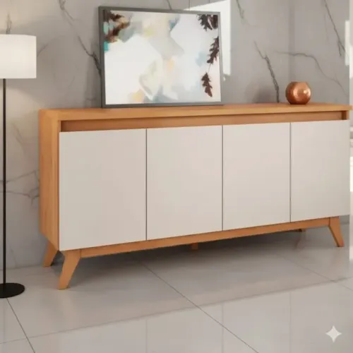 Promoção Buffet Flip Mel/Off White