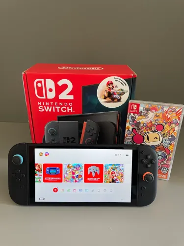 Nintendo Switch 2 Completo 2 jogos