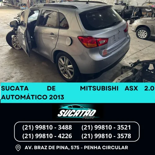 Sucata Mitsubishi ASX 2.0 Automático 2013