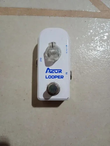 Pedal de Loop Azor Looper para guitarra violão baixo