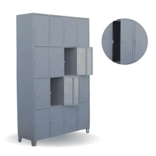 Armário de aço 16 portas grp 16