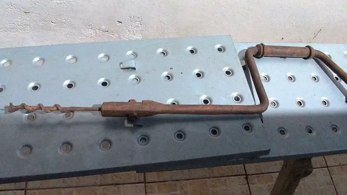 Arco de pua antigo, comp. 88cm mais de 80 anos!