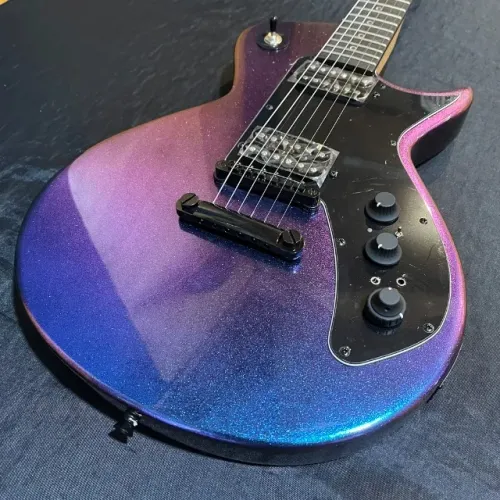 Guitarra Tagima FX Sixmart SC MCBL Metallic Chameleon Blue com efeitos