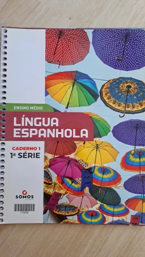 Livro de Espanhol 1ª Série - Caderno 1 e 2