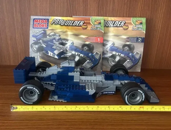 Formula 1 de montar Mega Bloks (tipo LEGO)