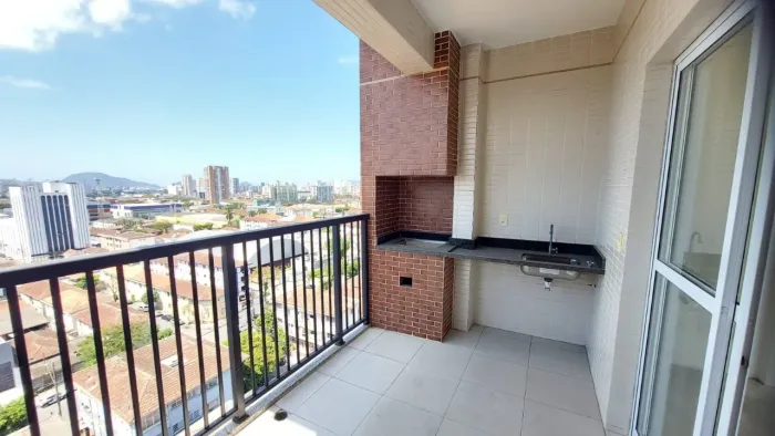 Cobertura à venda 3 quartos 2 vagas na Encruzilhada Santos/SP