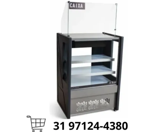 Balcão Caixa Polar 80CM com Gaveta