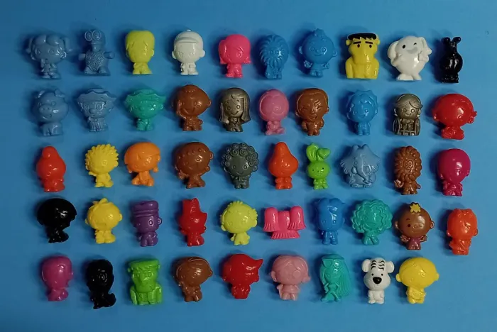 Miniaturas de personagens Turma da Mônica